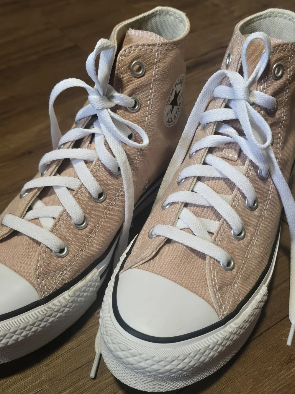 Kid's Back To School Shoes Converse All Star High Top Sneakers - Blush Pink